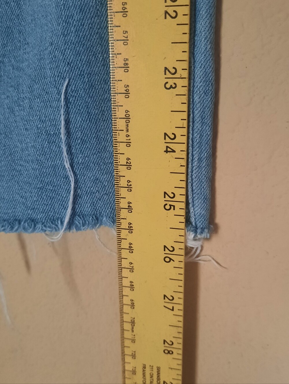 Madewell The Perfect Vintage Jeans Light Blue Women’s High-Rise Straight Jeans - Picture 5 of 9